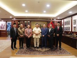 Menteri Pertahanan Prabowo Subianto Terima Kunjungan Pimpinan DPD RI