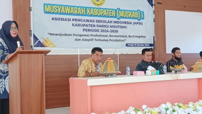 Sunarti Buka Muskab I APSI Parigi Moutong Periode 2024-2029