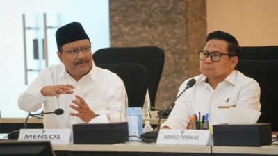 Menteri Sosial dan Menko Pemberdayaan Masyarakat Bahas Sinergi Program 2025