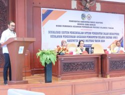 Sekda Buka Sosialisasi Penggunaan APBD Parigi Moutong