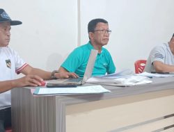 Panitia Lakukan Final Chek Raker KONI Parigi Moutong 2024