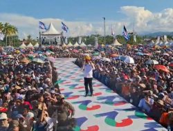 Ribuan Massa Hadiri Kampanye Akbar Paslon Gubernur Sulteng Anwar–Reny di Parimo