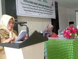 Yusnaeni Buka Sosialisasi ZIS Baznas Parigi Moutong