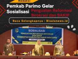 Pemkab Parimo Gelar Sosialisasi Penguatan Reformasi Birokrasi dan SAKIP