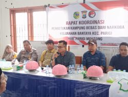 Polres Parigi Moutong dan Pemkab Bentuk Kampung Bebas Narkoba di Bantaya