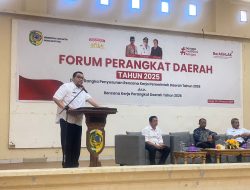 Forum Perangkat Daerah Penyusunan RKPD Tahun 2026, Pj Bupati : Semua OPD Menyeleksi Usulan dengan Baik