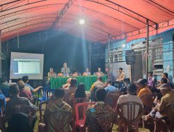 Pemdes Kayuboko Gelar Sosialisasi Pembukaan Pertambangan Rakyat