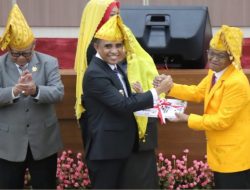 Sertijab Gubernur Sulteng tandai awal kepemimpinan Anwar Hafid dan Reny A. Lamadjido