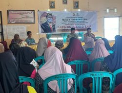 Arifin Dg Palalo Reses di Kecamatan Moutong