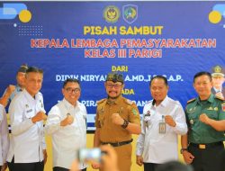 Zulfinasran Hadiri Pisah Sambut Kalapas Kelas III Parigi, Tegaskan Dukungan Pemda