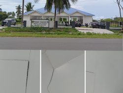Pasar Tematik di Pangi Parigi Moutong Rusak Sebelum Digunakan