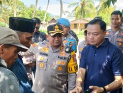 Kapolres Parigi Moutong Tolak PETI di Tinombo Selatan,Teken Kesepakatan Bersama Massa Aksi