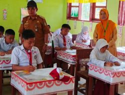 SDN 2 Posona Kecamatan Kasimbar Gelar UAS Selama Tiga Hari