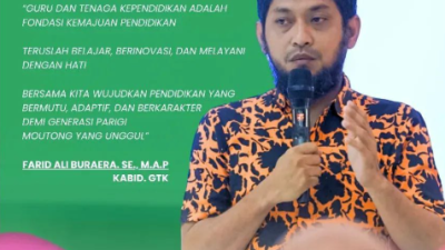 Kabid GTK Parigi Moutong Tekankan Pentingnya Inovasi Guru di Era Digitalisasi