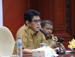 Erwin Burase Pimpin Rapat Kerja Perdana,Realisasikan Janji Kampanye