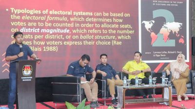 Pemekaran Dapil Kabupaten Banggai Dibahas KPU RI