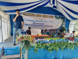 Erwin Burase Serahkan Santunan Anak Yatim di Bolano Lambunu