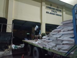 Sita 109 Ton Pupuk,Polda Sulteng Serahkan Satu Tersangka