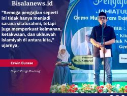 Erwin Burase Hadiri Pengajian Akbar dan Santunan Anak Yatim di Bolano Lambunu