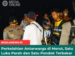 Perkelahian Antarwarga di Morut,Satu Luka Parah dan Satu Pondok Terbakar