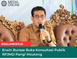 Erwin Burase Buka Konsultasi Publik RPJMD Parigi Moutong