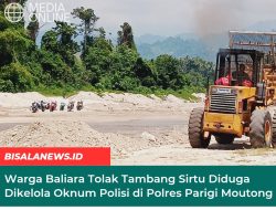 Warga Baliara Tolak Tambang Sirtu Diduga Dikelola Oknum Polisi di Polres Parigi Moutong