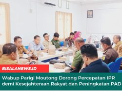 Wabup Parigi Moutong Dorong Percepatan IPR demi Kesejahteraan Rakyat dan Peningkatan PAD