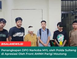 Penangkapan DPO Narkoba MYL oleh Polda Sulteng di Apresiasi Oleh Front AMNH Parigi Moutong