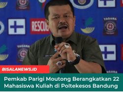 Pemkab Parigi Moutong Berangkatkan 22 Mahasiswa Kuliah di Poltekesos Bandung