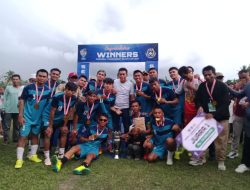 Erwin Burase Resmi Tutup Turnamen Sepak Bola Sejati Cup 2025