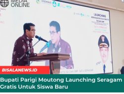 Bupati Parigi Moutong Launching Seragam Gratis untuk Siswa Baru