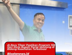 dr.Revy Tilaar Pastikan Program 100 Hari Kerja Bupati Parigi Moutong di Bidang Kesehatan Terealisasi