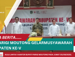 PMI Parigi Moutong Gelar Musyawarah Kabupaten ke-V