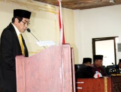 Erwin Burase Hadiri Paripurna,Minta Kolaborasi Aktif Eksekutif dan DPRD