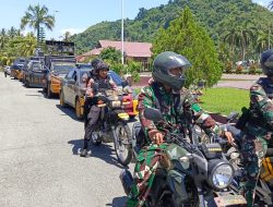 Polres Parigi Moutong Bersama TNI Gelar Patroli Skala Besar: Wujud Sinergi Jaga Kamtibmas Kondusif