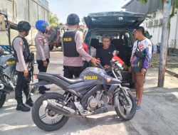 Polsek Tinombo Tingkatkan Patroli di Pusat Keramaian untuk Cegah Gangguan Kamtibmas