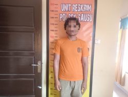 Polsek Sausu Tangkap dan Tahan Pelaku Pencurian Beruntun di Desa Sausu Trans