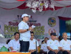 Porkab VI dan Liga 4 Bupati Cup Resmi Bergulir, Ketua KONI Parimo Dorong Lahirnya Atlet Berprestasi