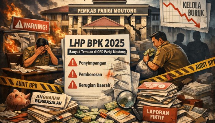 LHP BPK 2025 Menjadi Cermin Buram Tata Kelola Pemerintahan Kabupaten Parigi Moutong