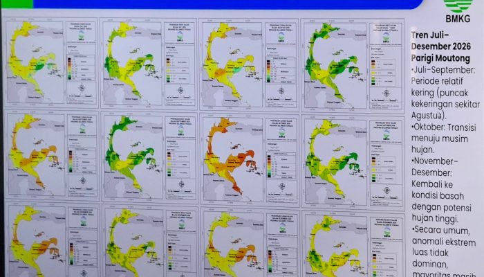 Ancaman Nyata di Depan Mata, BMKG Minta Pemda Parigi Moutong Tak Lengah