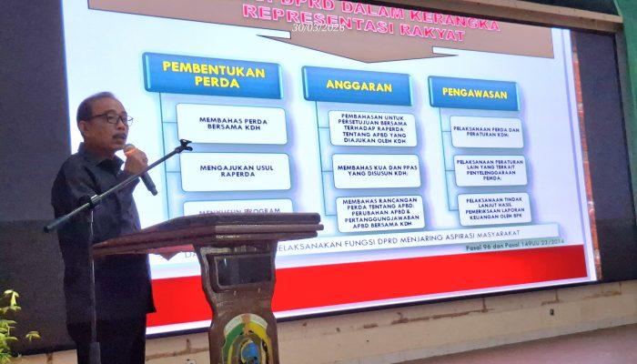 Alfres M. Tonggiroh Kupas Tuntas Fungsi DPRD Parigi Moutong di Forum Musrenbang RKPD