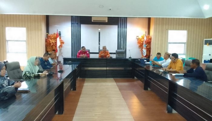 Sekda Gorontalo Utara Pimpin Rakor Identifikasi Lahan Program Nasional Kopdes Merah Putih