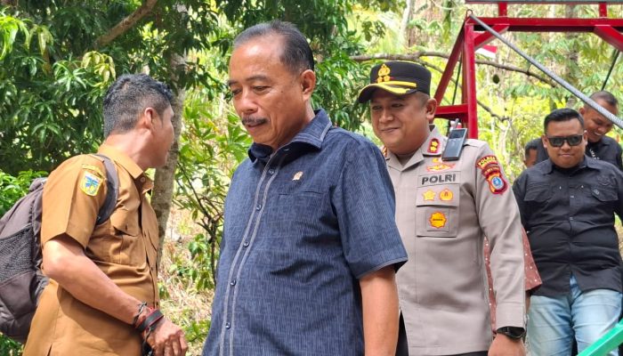 Ketua DPRD Parigi Moutong Hadiri Launching Nasional 200 Titik Jembatan Garuda di Siniu