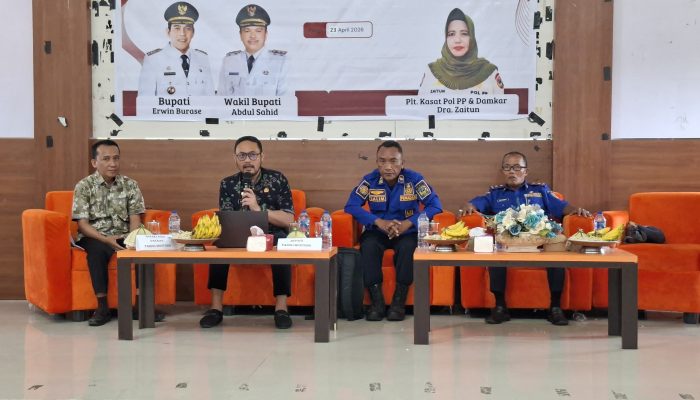 Sekda Parigi Moutong Tegaskan Peran Penting Satlinmas dalam Menjaga Ketertiban Masyarakat