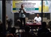 Reses di Kayu Agung, Adnyana Wirawan Dorong Percepatan Sertifikat Tanah dan Ajak Warga Perangi Narkoba