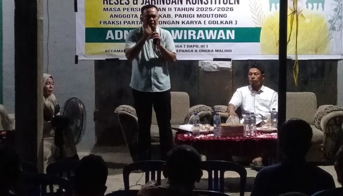 Reses di Kayu Agung, Adnyana Wirawan Dorong Percepatan Sertifikat Tanah dan Ajak Warga Perangi Narkoba