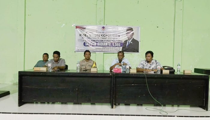 Fokus Ketahanan Pangan hingga Infrastruktur, Sayutin Budianto Serap Aspirasi Warga Kasimbar–Toribulu