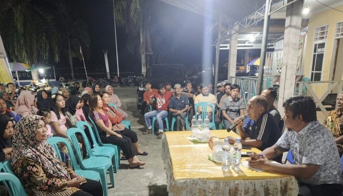 Reses di Tinombo, Waka II DPRD Parigi Moutong Prioritaskan RLH dan Penataan Taman Tombolotutu