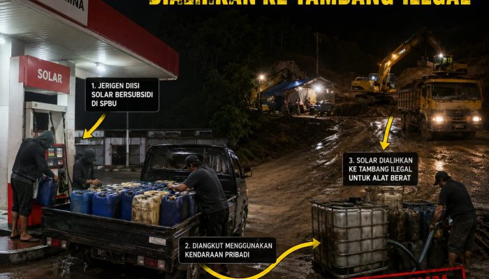 Dugaan Mafia Solar dan PETI di Parigi Moutong Jadi Sorotan, Polisi Bantah Terlibat