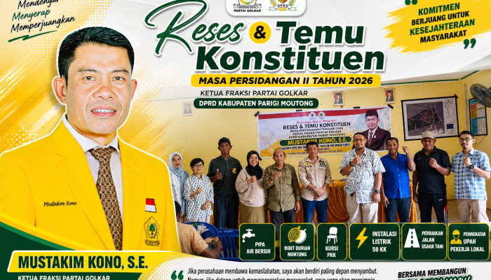 Mustakim Kono Serap Aspirasi Warga Siniu, Tegaskan Isu Relokasi Smelter Tidak Benar